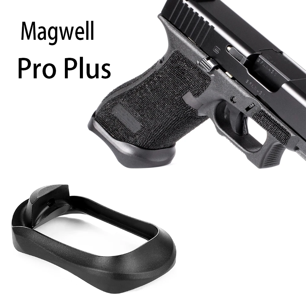 Технологии Glock PRO Plus алюминиевая Magwell для 17 22 24 31 34 35 37 Gen 1 4|Аксессуары охотничьих