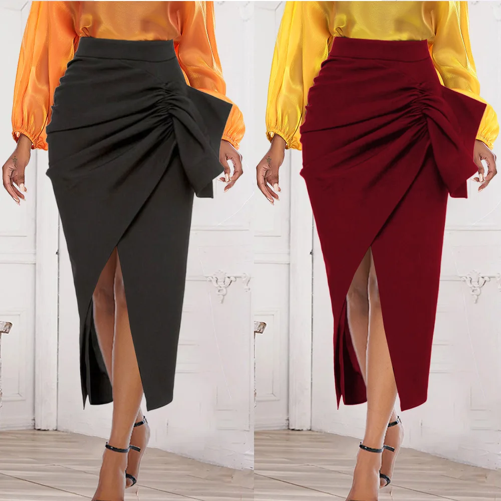 Office Lady Skirt Pencil High Waist Women Package Hip Midi Length Ladies Slim Skirts Female
Office Lady Skirt Pencil High Waist Women Package Hip Midi Length Ladies Slim Skirts Female