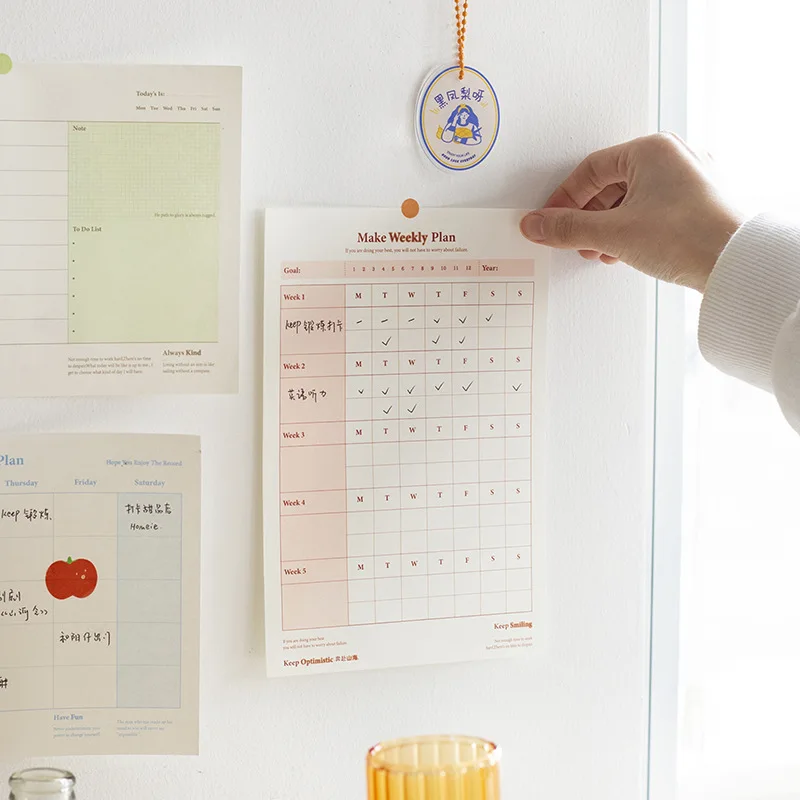 30 листов бумаги для заметок, еженедельный и Ежемесячный план, бумага для заметок для планировщика, список настенных принадлежностей для дом...
30 листов бумаги для заметок, еженедельный и Ежемесячный план, бумага для заметок для планировщика, список настенных принадлежностей для дом...