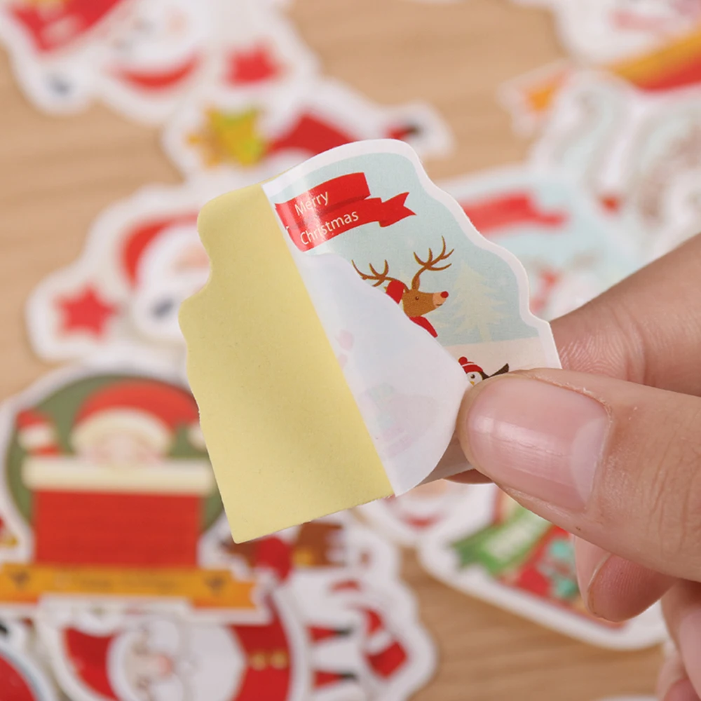 10/50Pcs Merry Christmas Stickers Cute Santa Claus Decorative Stickers For Kids DIY Scrapbooking Diary Stationery Stickers
10/50Pcs Merry Christmas Stickers Cute Santa Claus Decorative Stickers For Kids DIY Scrapbooking Diary Stationery Stickers