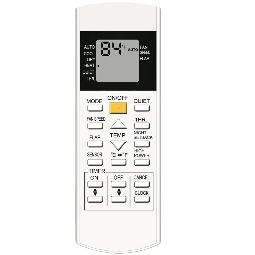 PanasonicAC Air Conditioner Remote Control CV6233187051 CV6704000023 CV6233187037 CS-KE30NKU CSKE30NKU CSKE36NKU CSKE18NB4UW
PanasonicAC Air Conditioner Remote Control CV6233187051 CV6704000023 CV6233187037 CS-KE30NKU CSKE30NKU CSKE36NKU CSKE18NB4UW