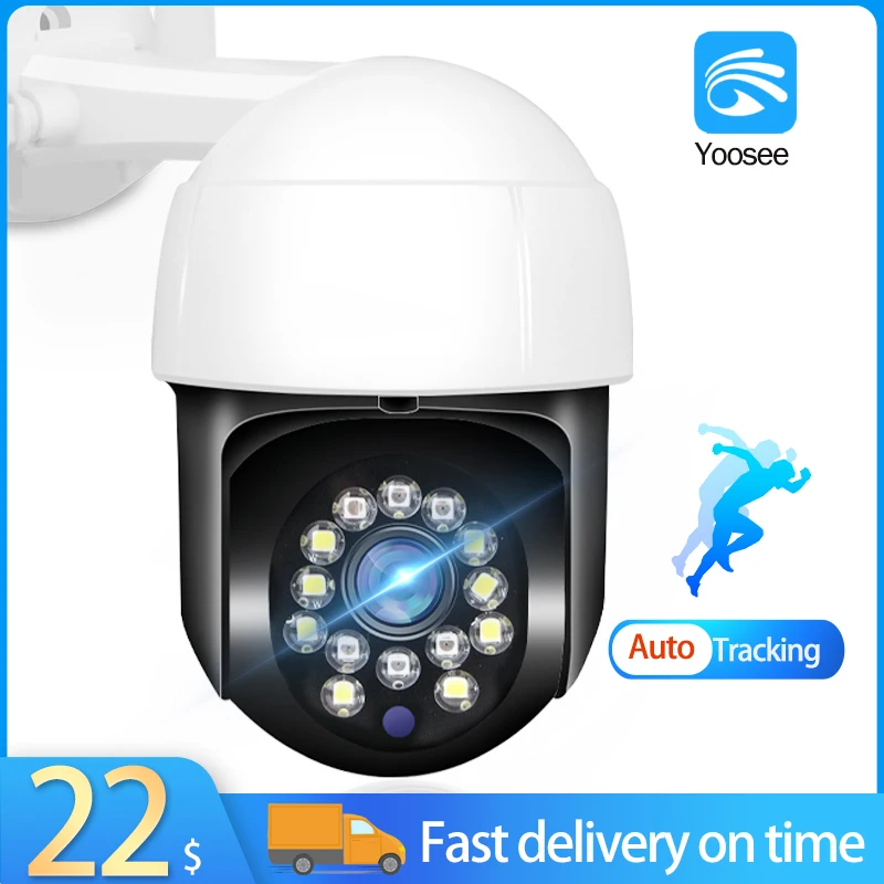 5MP IP Camera WiFi Yoosee 1080P Video Surveillance Camera CCTV Security Camera Outdoor Auto Tracking 4X Digital Zoom Mini Yoosee
5MP IP Camera WiFi Yoosee 1080P Video Surveillance Camera CCTV Security Camera Outdoor Auto Tracking 4X Digital Zoom Mini Yoosee