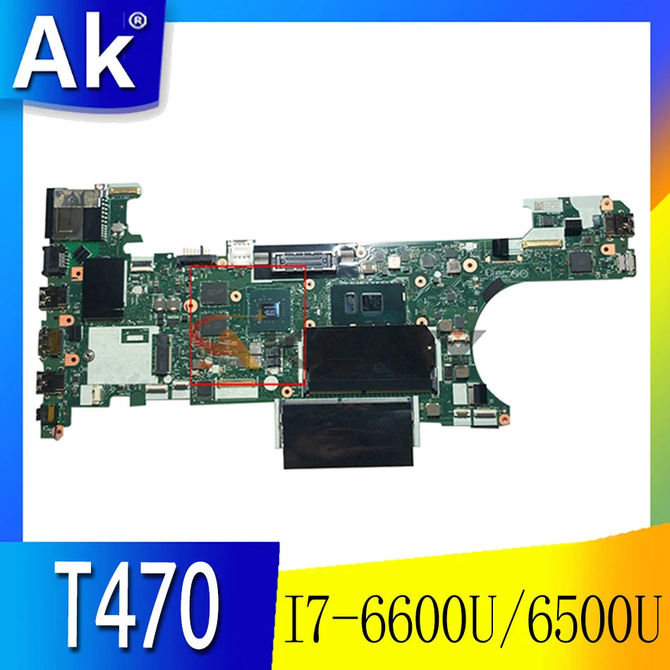 Akemy CT470 NM-A931 For Lenovo ThinkPad T470 Notebook Motherboard CPU I7 6600U 6500U GPU GT940M 2G DDR4 100% Test Work
Akemy CT470 NM-A931 For Lenovo ThinkPad T470 Notebook Motherboard CPU I7 6600U 6500U GPU GT940M 2G DDR4 100% Test Work