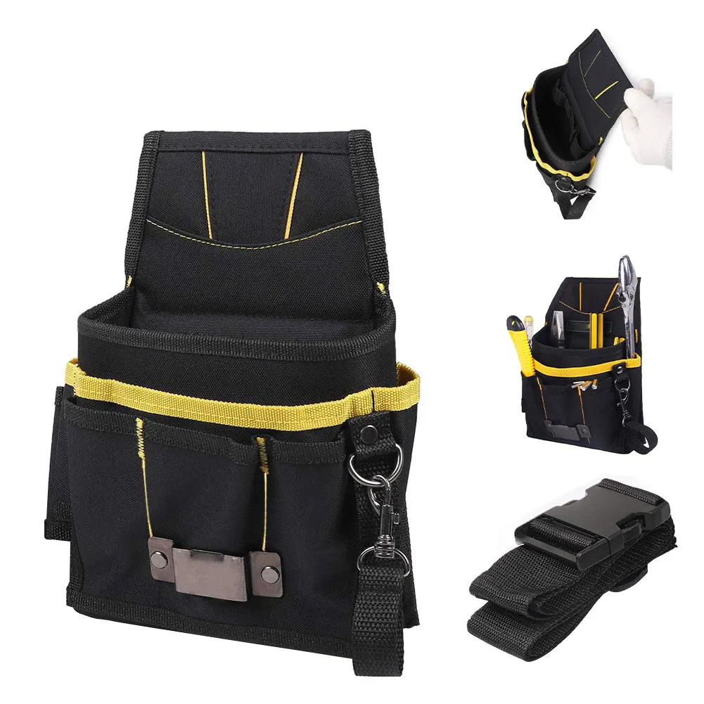 Tool Belt Pouch Waist Bag Work Organizer Pouch Belt With Multi Pocket For Electricians Technicians Durable Oxford Canvas
Tool Belt Pouch Waist Bag Work Organizer Pouch Belt With Multi Pocket For Electricians Technicians Durable Oxford Canvas
