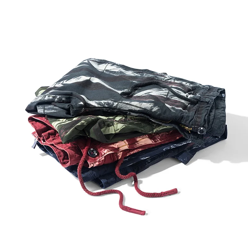 Pure Cotton Summer Mens Cargo Shorts Boys Casual Pocket Streetwear Plus Size Male Long Bermuda Shorts Camouflage Z108
Pure Cotton Summer Mens Cargo Shorts Boys Casual Pocket Streetwear Plus Size Male Long Bermuda Shorts Camouflage Z108