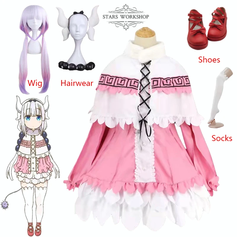 Anime Miss Kobayashi's Dragon Maid Kamui Kanna Cosplay Costumes Kanna Cosplay Women Fancy Dress Halloween Carnival Party Suit
Anime Miss Kobayashi's Dragon Maid Kamui Kanna Cosplay Costumes Kanna Cosplay Women Fancy Dress Halloween Carnival Party Suit