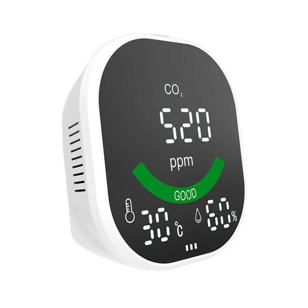Multifictionnal High Temperature Reminder Single Button Design Switching CO2 Temperature And Humidity Detector
Multifictionnal High Temperature Reminder Single Button Design Switching CO2 Temperature And Humidity Detector