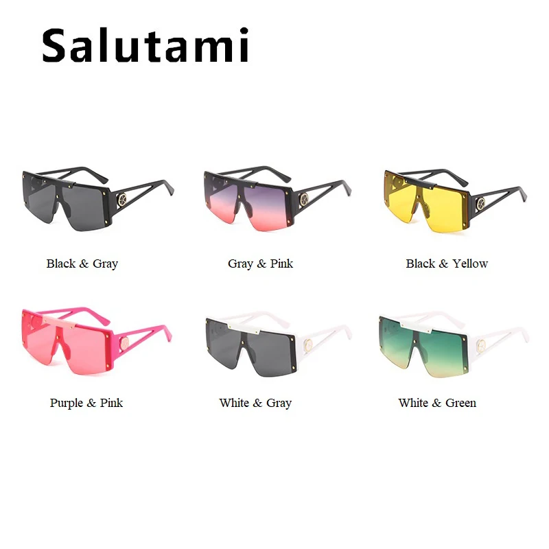 2021 New Luxury Brand One Piece Shield Sunglasses For Women Vintage Rimless Oversize Square Sun Glasses Female Purple Shades Men
2021 New Luxury Brand One Piece Shield Sunglasses For Women Vintage Rimless Oversize Square Sun Glasses Female Purple Shades Men