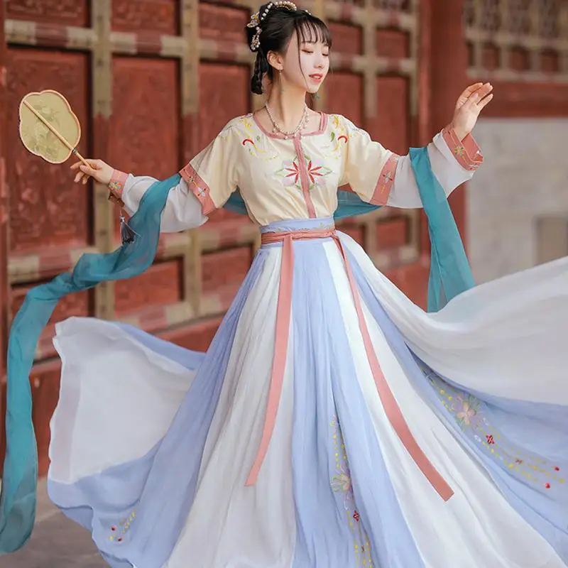 Hanfu китайская сказочная одежда Hanfu, женский элегантный женский костюм, костюм принцессы, костюм для народных танцев
Hanfu китайская сказочная одежда Hanfu, женский элегантный женский костюм, костюм принцессы, костюм для народных танцев