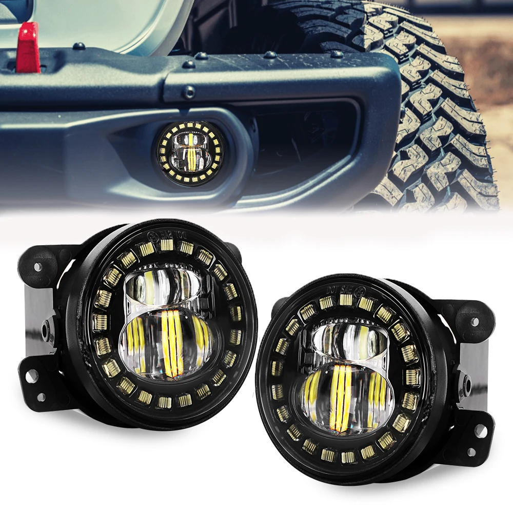 4" Round LED Fog Lights For Jeep Wrangler 2007-2018 Unlimited JK Driving Off Road Driving Fog Lamps 4inch Led Chip Fog Lamp
4" Round LED Fog Lights For Jeep Wrangler 2007-2018 Unlimited JK Driving Off Road Driving Fog Lamps 4inch Led Chip Fog Lamp