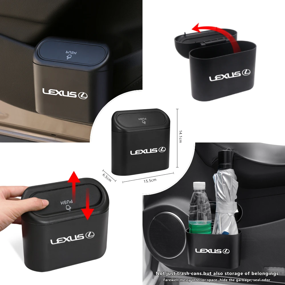 Portable Car Door Hanging Trash Can Clamshell Rubbish Bin Organizer Storage Box Dustbin For Lexus IS250 IS300 RX330 RX350 CT200h
Portable Car Door Hanging Trash Can Clamshell Rubbish Bin Organizer Storage Box Dustbin For Lexus IS250 IS300 RX330 RX350 CT200h