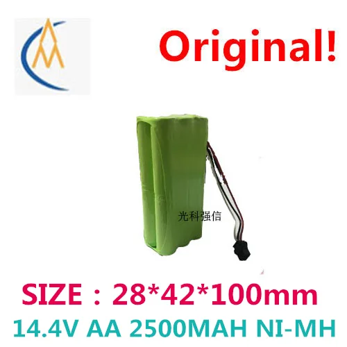 Совершенно новый оригинальный 14,4 V AA 2500 mah NI - MH аккумулятор NI - MH подметание три линии медицинского робота аналогичен капитану
Совершенно новый оригинальный 14,4 V AA 2500 mah NI - MH аккумулятор NI - MH подметание три линии медицинского робота аналогичен капитану