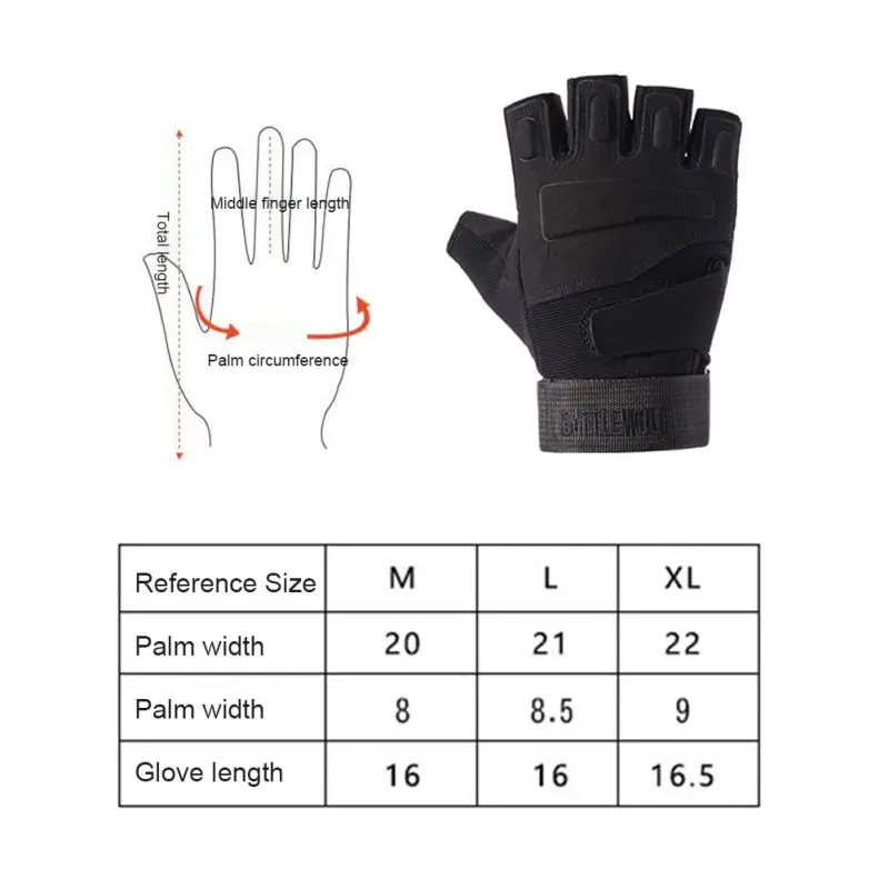 Half-finger Tactical Glove Outdoor Mountaineering Sports Fitness Boxing Protective Outdoor Cycling Fishing Glove .
Half-finger Tactical Glove Outdoor Mountaineering Sports Fitness Boxing Protective Outdoor Cycling Fishing Glove .