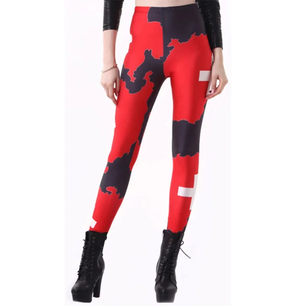 Swiss Flag Women Leggings For Women Printed Leggings Casual Legging Pants Legging Pants Autumn 
Swiss Flag Women Leggings For Women Printed Leggings Casual Legging Pants Legging Pants Autumn