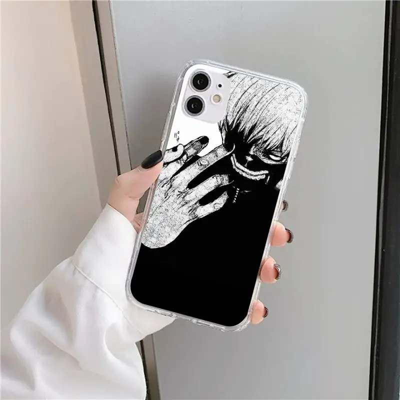 Tokyo Ghouls Phone Case Transparent for iPhone 11 12 mini pro XS MAX 8 7 6 6S Plus X 5S SE 2020 XR
Tokyo Ghouls Phone Case Transparent for iPhone 11 12 mini pro XS MAX 8 7 6 6S Plus X 5S SE 2020 XR