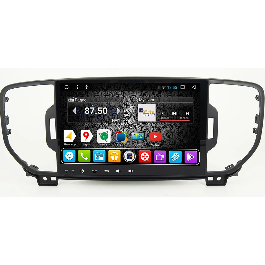 Штатная магнитола DayStar DS 7070HB Kia Sportage ANDROID 8.1.0 (8 ядер 2Gb ОЗУ 32Gb памяти)|Мониторы для