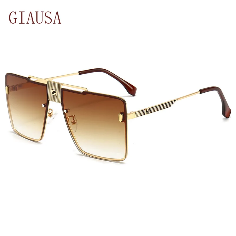 GIAUSAFashionable Retro Modern Sunglasses European and American metal frameless sunglasses box fashionable sunglasses
GIAUSAFashionable Retro Modern Sunglasses European and American metal frameless sunglasses box fashionable sunglasses