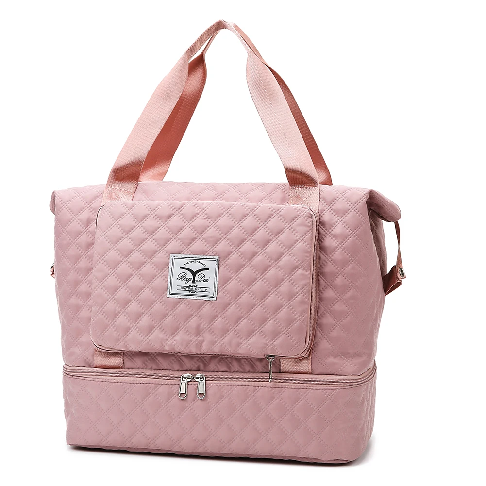 Women Multifunctional Foldable Handbag Large Capacity Waterproof Luggage Travel Storage Bag Portable Sport Yoga Gym Shoulder Bag
Women Multifunctional Foldable Handbag Large Capacity Waterproof Luggage Travel Storage Bag Portable Sport Yoga Gym Shoulder Bag