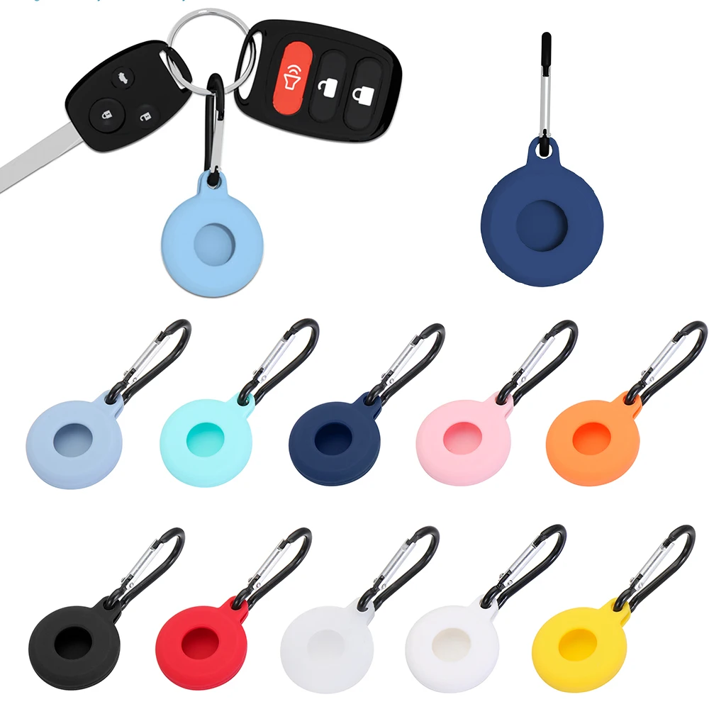 Hot Silicone Protective Sleeve Case Cover Protector Shell For Apple Airtags Bluetooth Wireless Tracker Anti-lost Device Keychain
Hot Silicone Protective Sleeve Case Cover Protector Shell For Apple Airtags Bluetooth Wireless Tracker Anti-lost Device Keychain