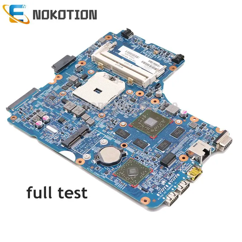 NOKOTION For HP Probook 455 445 G1 Laptop Motherboard 722818-501 722818-001 48.4ZC03.011 Socket FS1 DDR3 with graphics card
NOKOTION For HP Probook 455 445 G1 Laptop Motherboard 722818-501 722818-001 48.4ZC03.011 Socket FS1 DDR3 with graphics card