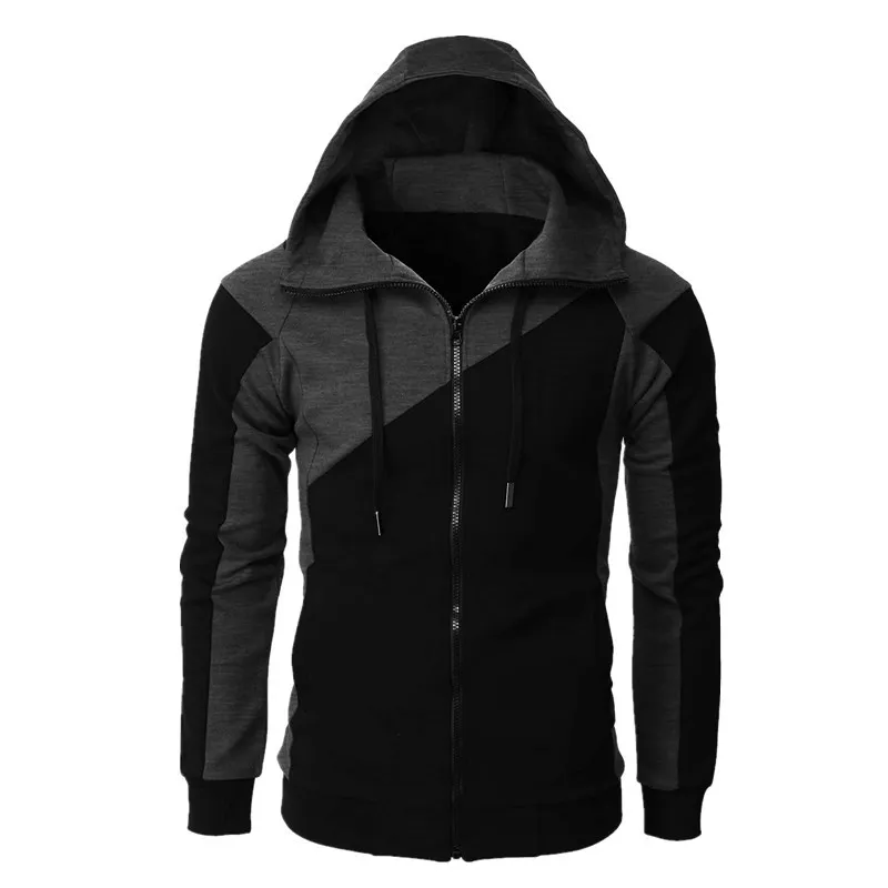 Fashion Man Hoodies 2021 Contrast Color Coat Men's Slim Hooded Men's Sweater Casual Men's Long Sleeve Sports Coat Plus Size
Fashion Man Hoodies 2021 Contrast Color Coat Men's Slim Hooded Men's Sweater Casual Men's Long Sleeve Sports Coat Plus Size