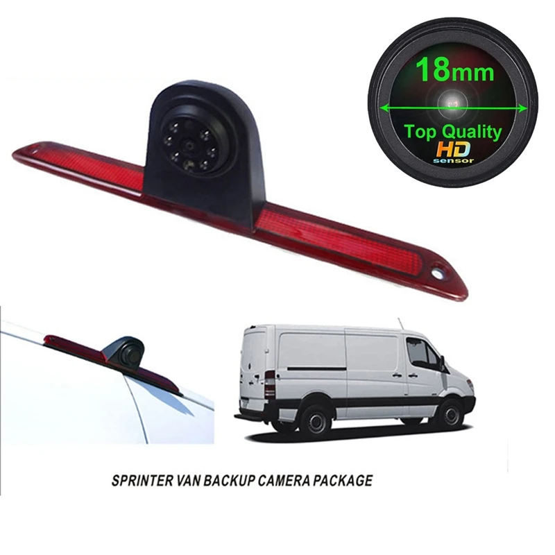 Rear View 3Rd Brake Light Camera HD Night Vision Backup Camera for Mercedes-Benz Sprinter W906 Crafter 2007-2019
Rear View 3Rd Brake Light Camera HD Night Vision Backup Camera for Mercedes-Benz Sprinter W906 Crafter 2007-2019