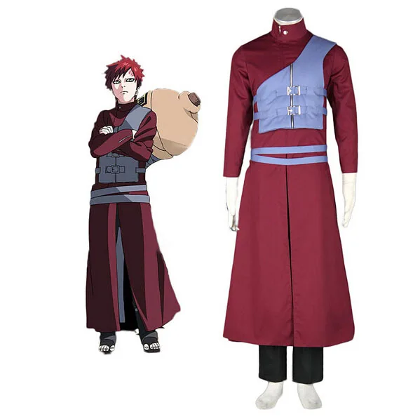 Shippuden Gaara Cosplay Costume Red Coat Custom Made
Shippuden Gaara Cosplay Costume Red Coat Custom Made