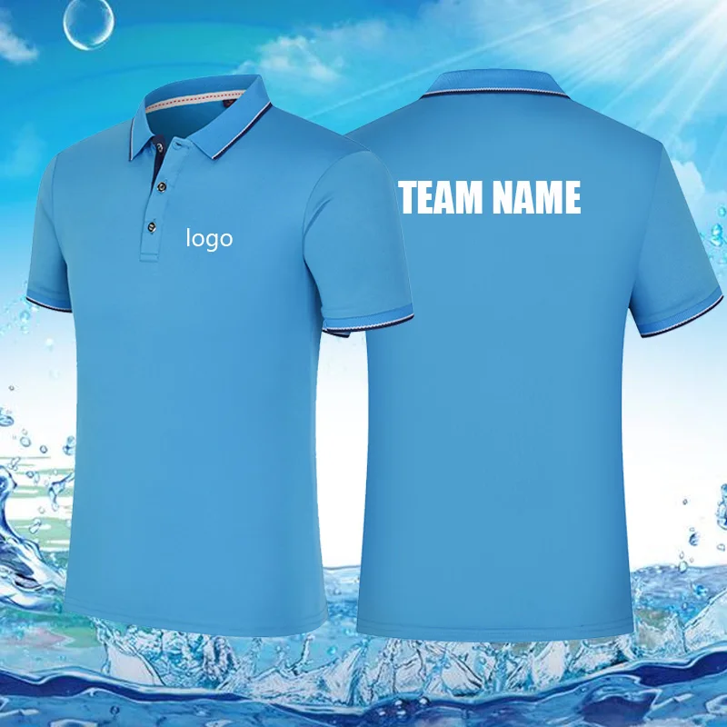 Design Your Own POLO Printing Brand Summer Cool Short Sleeve Solid Classic Polo Shirts Custom Printed Design Photo
Design Your Own POLO Printing Brand Summer Cool Short Sleeve Solid Classic Polo Shirts Custom Printed Design Photo