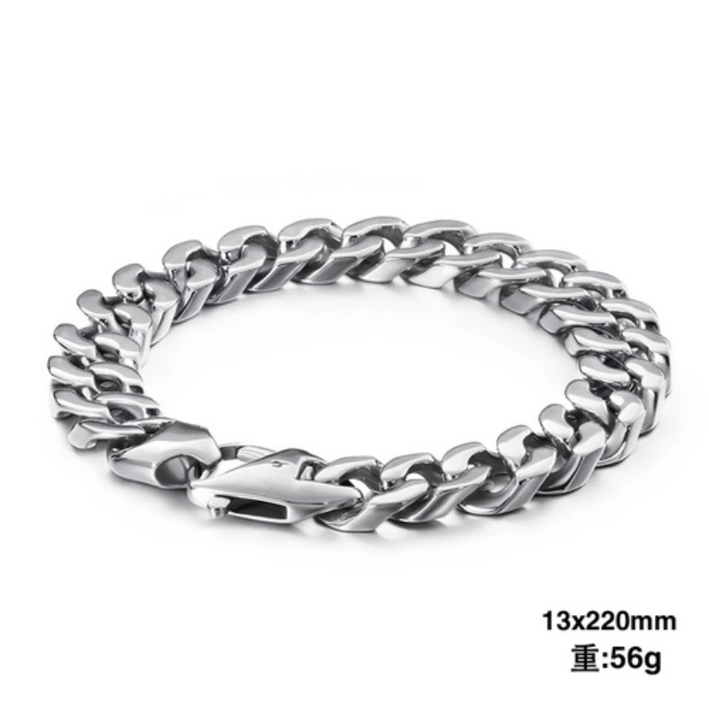 HAOLYNJOY Retro Matte Bike Chain Bracelets Men Chunky Heavy Stainless Steel Brushed Black Link Chain Bracelet Male Jewelry
HAOLYNJOY Retro Matte Bike Chain Bracelets Men Chunky Heavy Stainless Steel Brushed Black Link Chain Bracelet Male Jewelry