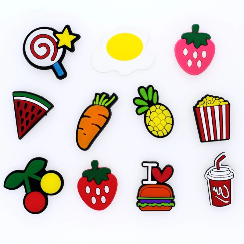 11 Kinds of PVC Cartoon Shoe Decorations Candy Series Garden Shoe Charm Accessories for Wristbands Shoes DIY Accessories
11 Kinds of PVC Cartoon Shoe Decorations Candy Series Garden Shoe Charm Accessories for Wristbands Shoes DIY Accessories