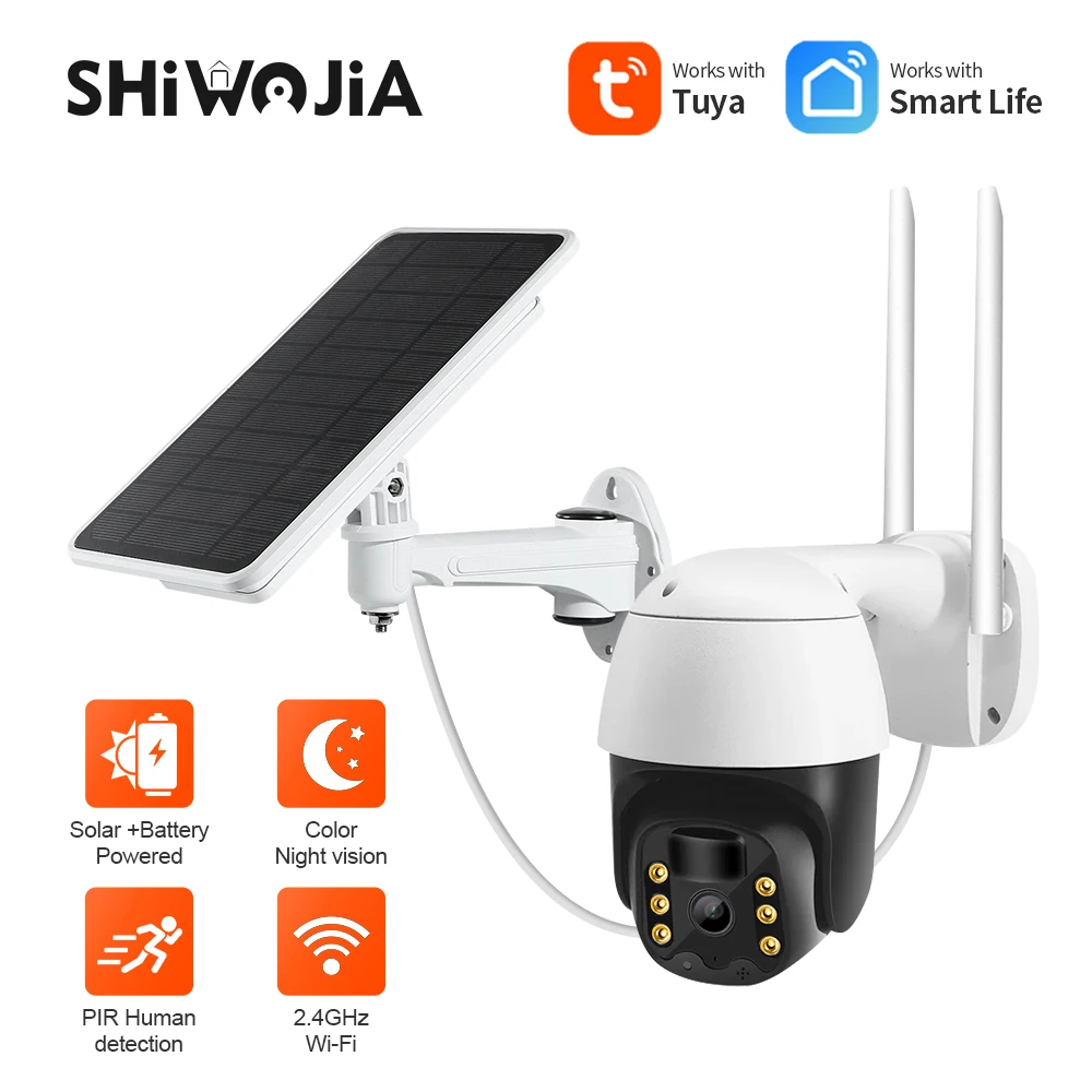 INQMEGA HD 2 million tuya 4g solar camera 4pcs infrared light PTZ IP Outdoor Camera Auto Tracking Surveillance CCTV Security Cam
INQMEGA HD 2 million tuya 4g solar camera 4pcs infrared light PTZ IP Outdoor Camera Auto Tracking Surveillance CCTV Security Cam