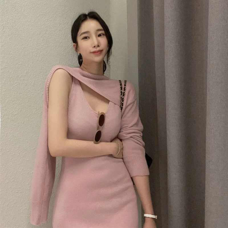 High Quality Autumn Ladies Maxi Slit Dress Elegant Women 2 Pieces Set Dress Long Sleeve Solid Color Bodycon Vestidos
High Quality Autumn Ladies Maxi Slit Dress Elegant Women 2 Pieces Set Dress Long Sleeve Solid Color Bodycon Vestidos