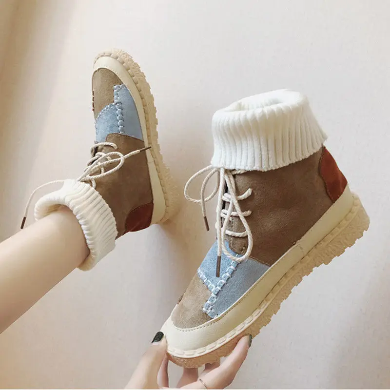 High-top Martin Boots Women's Retro Short Boots 2021 Autumn and Winter Tide Shoes Wild Flat Student Shoes Snow Cotton Boots
High-top Martin Boots Women's Retro Short Boots 2021 Autumn and Winter Tide Shoes Wild Flat Student Shoes Snow Cotton Boots