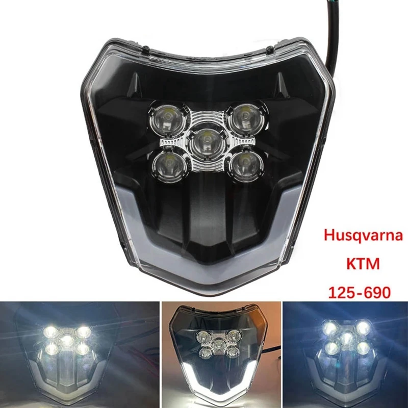 Фитиль светодиодной фары для мотоцикла, светодиодная фара для KTM EXC XC XCF XCW XCF SX SXF SXS 125 150 250 350 450 530 690
Фитиль светодиодной фары для мотоцикла, светодиодная фара для KTM EXC XC XCF XCW XCF SX SXF SXS 125 150 250 350 450 530 690