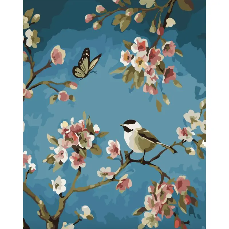 Birds With Flower DIY Oil Painting Paint by Number Kit Painting For Adults Kids Art Gift Craft for Home Wall Decor 40x50cm Decor
Birds With Flower DIY Oil Painting Paint by Number Kit Painting For Adults Kids Art Gift Craft for Home Wall Decor 40x50cm Decor