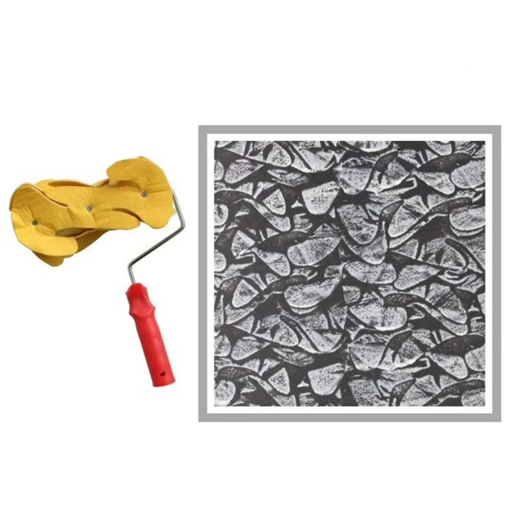 7 Inch Embossing Brush Sleeve Handle Roller Irregular Pattern Wall DIY Painting Printing Tool
7 Inch Embossing Brush Sleeve Handle Roller Irregular Pattern Wall DIY Painting Printing Tool