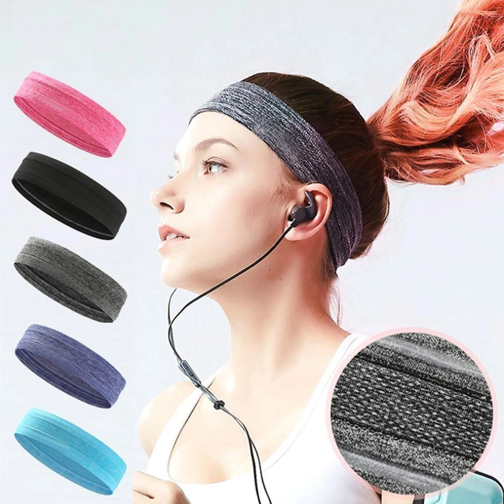 Elastic Sweatband Sports Headband Anti-Slip Women Men Breathable Headbands Running Yoga Hair Band Headwrap Fitness Sports Safety
Elastic Sweatband Sports Headband Anti-Slip Women Men Breathable Headbands Running Yoga Hair Band Headwrap Fitness Sports Safety