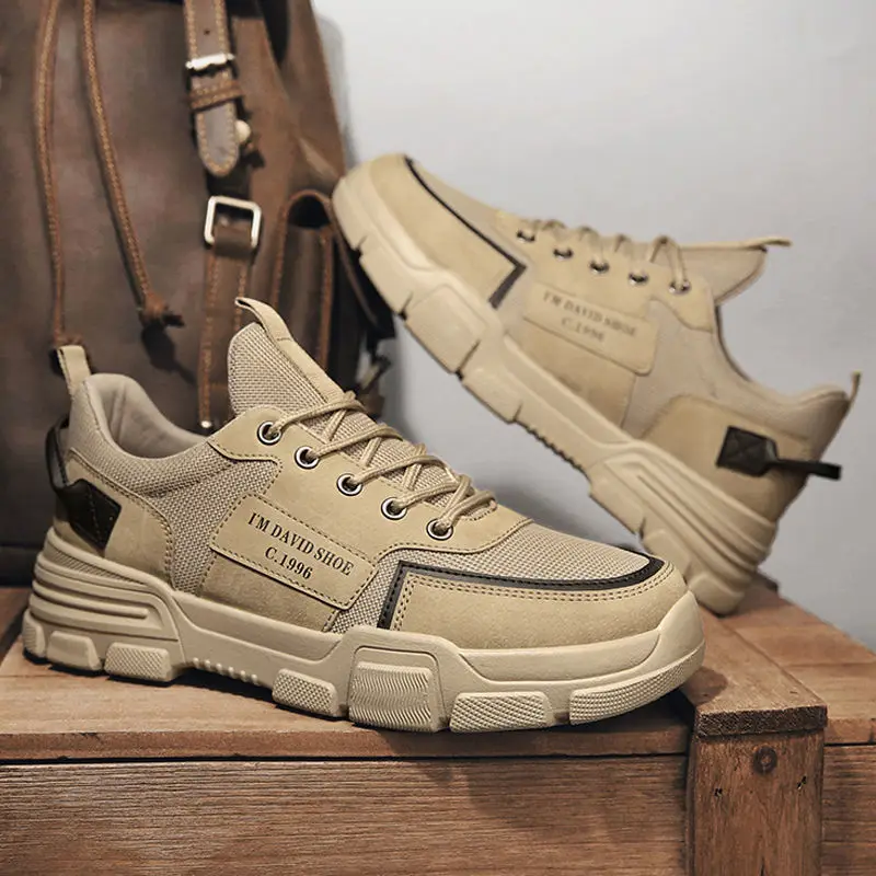 Casual Shoes Men Comfortable Breathable Mesh All-match Trend Men Non-slip Thick Bottom Fashion Design Sports Casual Sneakers
Casual Shoes Men Comfortable Breathable Mesh All-match Trend Men Non-slip Thick Bottom Fashion Design Sports Casual Sneakers