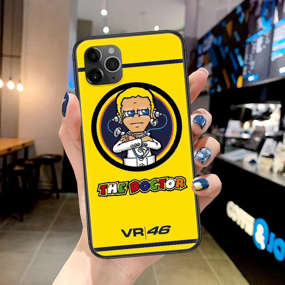 Doctor Rossi Motorcycle Phone Case For Iphone 4 4s 5 5S SE 5C 6 6S 7 8 Plus X XS XR 11 12 Mini Pro Max 2020 black Back Painting
Doctor Rossi Motorcycle Phone Case For Iphone 4 4s 5 5S SE 5C 6 6S 7 8 Plus X XS XR 11 12 Mini Pro Max 2020 black Back Painting