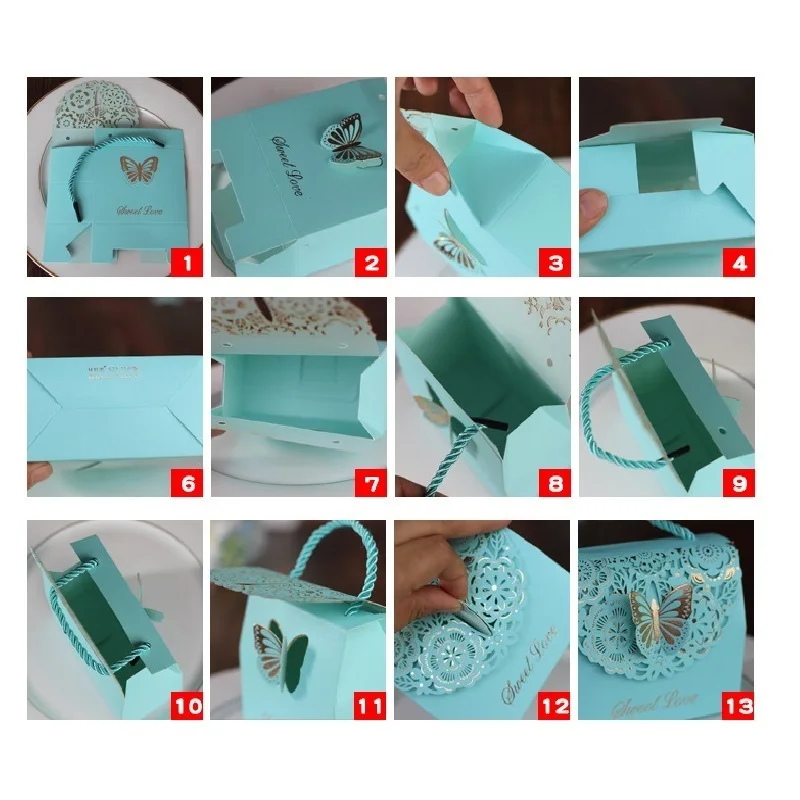 Wedding Three-dimensional Portable Bag Favors Decorations Sweet Love Candy Box Party Supplies Paper Gift Boxes Bags for Guests 
Wedding Three-dimensional Portable Bag Favors Decorations Sweet Love Candy Box Party Supplies Paper Gift Boxes Bags for Guests
