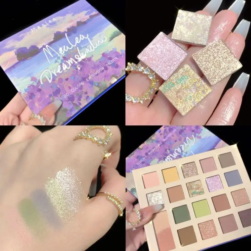 20/24 Colors Matte Shimmer Eyeshadow Palette Long Lasting Waterproof Profissional Makeup Glitter Eye Shadow Makeup Set TSLM1
20/24 Colors Matte Shimmer Eyeshadow Palette Long Lasting Waterproof Profissional Makeup Glitter Eye Shadow Makeup Set TSLM1