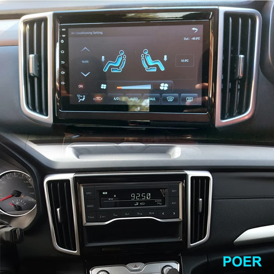 Автомобильный видеоплеер на Android 12 дюймов GPS для GreatWall Poer 2020 2021 2DIN радио