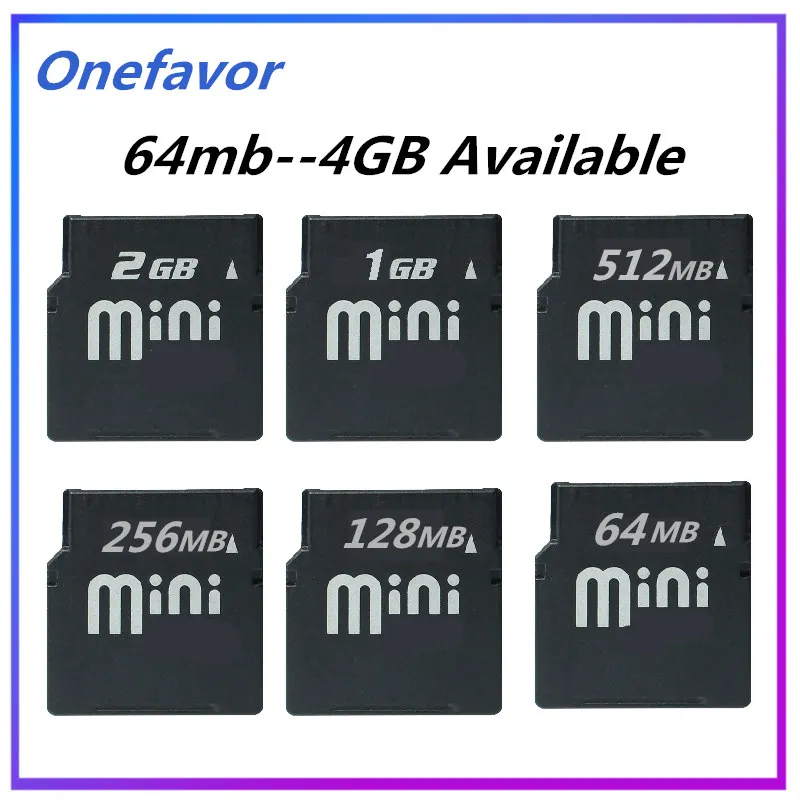 Малая емкость! 32 Мб 64 128 МБ 256 512 1 Гб 2 ГБ 4 Minisd флэш карты памяти MINI SD мини слот для карт памяти|Карты памяти| |