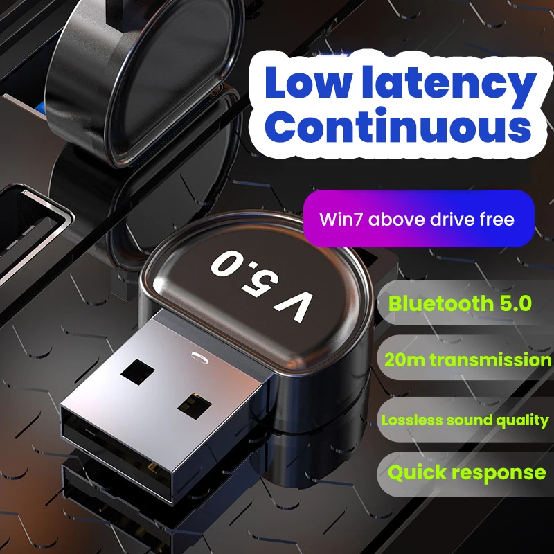 USB адаптер Bluetooth 5,0, беспроводной передатчик, приемник Bluetooth, мини аудио адаптер для компьютера, ПК, ноутбука, музыки
USB адаптер Bluetooth 5,0, беспроводной передатчик, приемник Bluetooth, мини аудио адаптер для компьютера, ПК, ноутбука, музыки