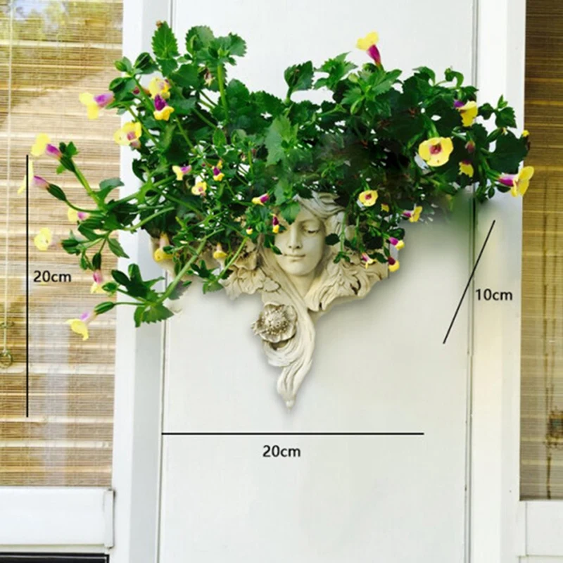 PPYY-French Greenmen Mystic Maiden Wall Sculpture Planter Pockets Flower Arrangement Vases Home Decoration Garden Outdoor
PPYY-French Greenmen Mystic Maiden Wall Sculpture Planter Pockets Flower Arrangement Vases Home Decoration Garden Outdoor