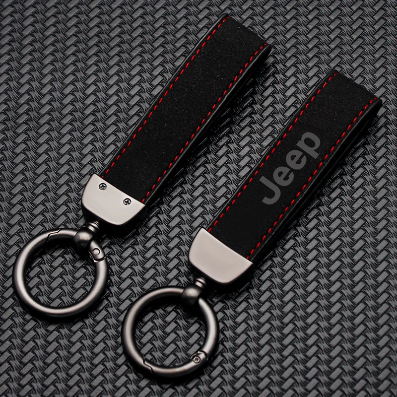 3D Metal Alloy Car Styling Keychain Suede Leather Keyrings Gifts Accessories For Jeep Renegade Wrangler JK JL Grand Cherokee JKU
3D Metal Alloy Car Styling Keychain Suede Leather Keyrings Gifts Accessories For Jeep Renegade Wrangler JK JL Grand Cherokee JKU