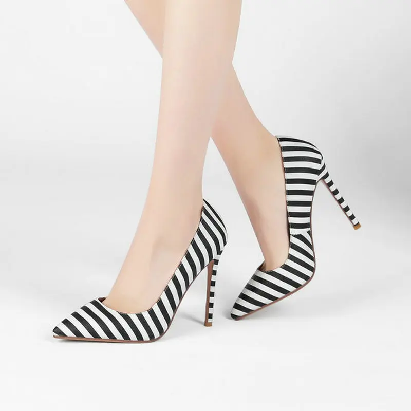 QZYERAI Brand New European Style Women Sexy Zebra High Heels Pointed Women's Shoes Party Fashion Pumps
QZYERAI Brand New European Style Women Sexy Zebra High Heels Pointed Women's Shoes Party Fashion Pumps