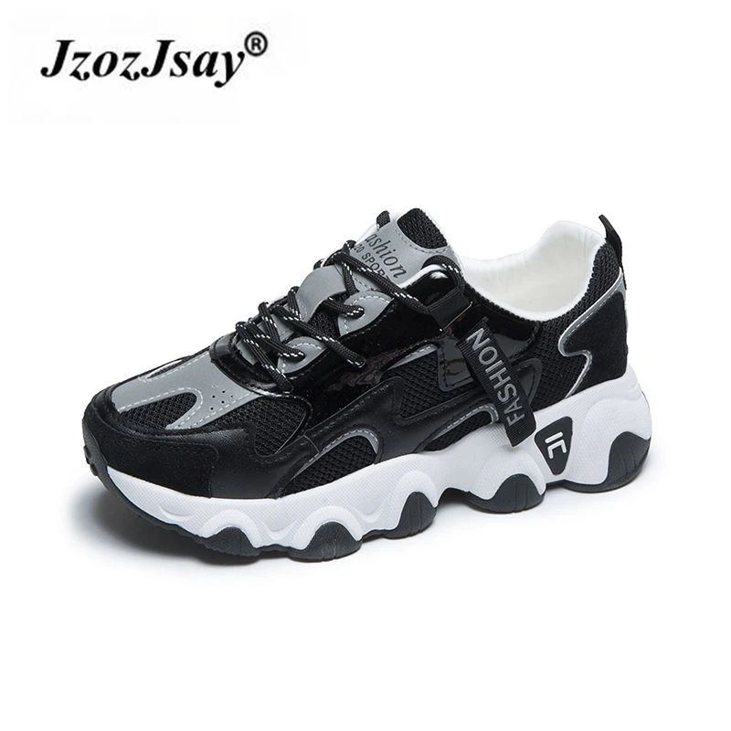 Лучшие черные кроссовки Женская обувь Chaussure Femme Сезон весна-2020 Женские Не