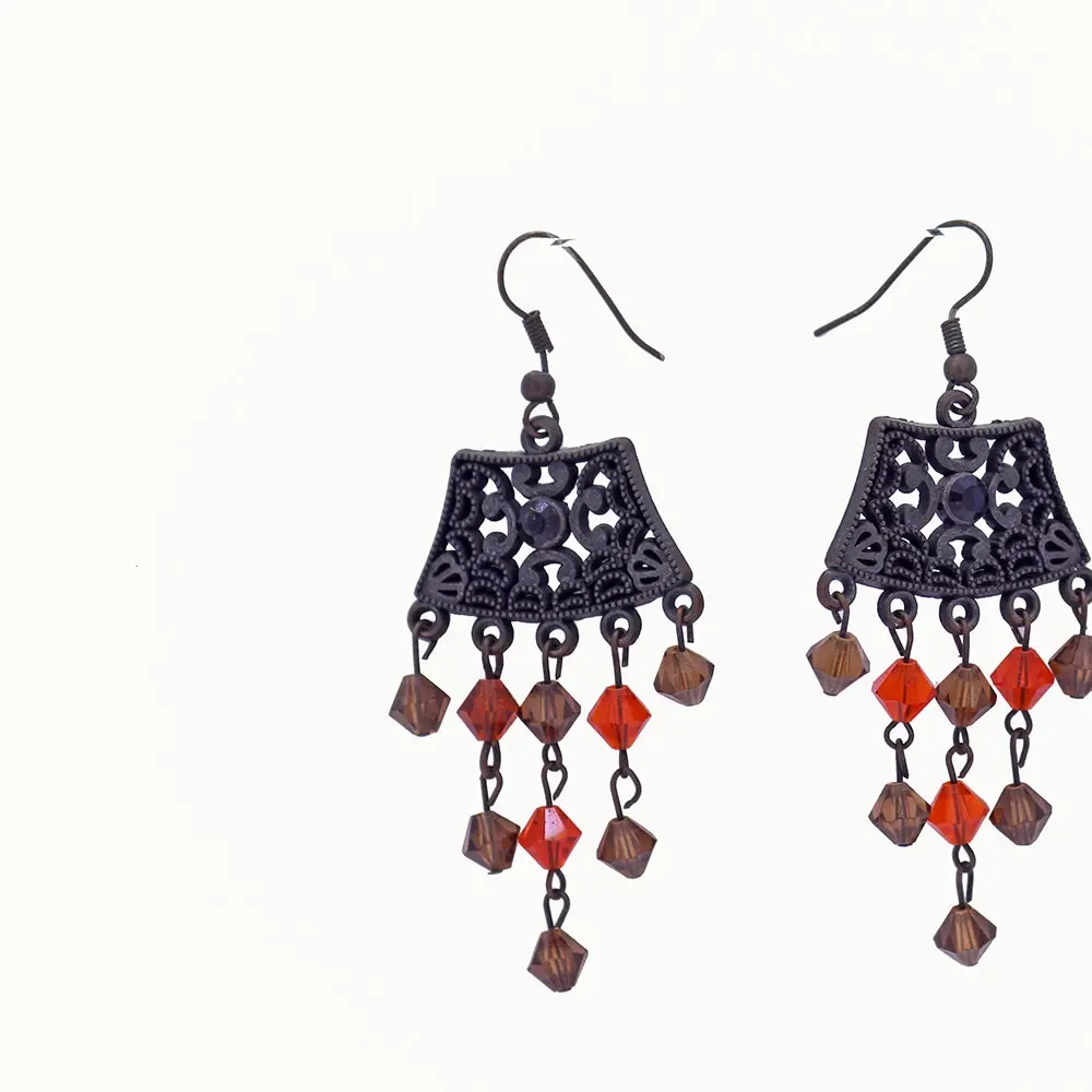 Fratelli Vintage Drop Earrings Handmade Round Stone Dangle Earrings for Women Bohemian Fashion Jewelry
Fratelli Vintage Drop Earrings Handmade Round Stone Dangle Earrings for Women Bohemian Fashion Jewelry