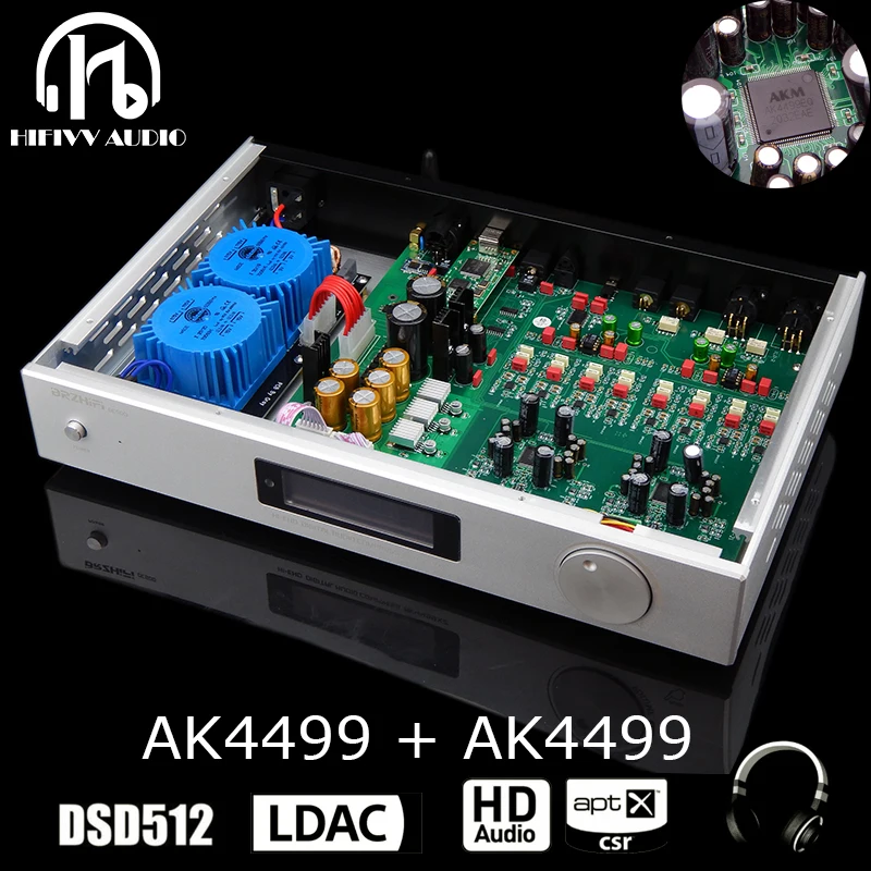 HiEnd AK4499EQ *2pcs Bluetooth-compatible QCC5125 DAC Of generation flagship DAC APTX-HD LDAC APTX adaptive Balanced US decoder
HiEnd AK4499EQ *2pcs Bluetooth-compatible QCC5125 DAC Of generation flagship DAC APTX-HD LDAC APTX adaptive Balanced US decoder